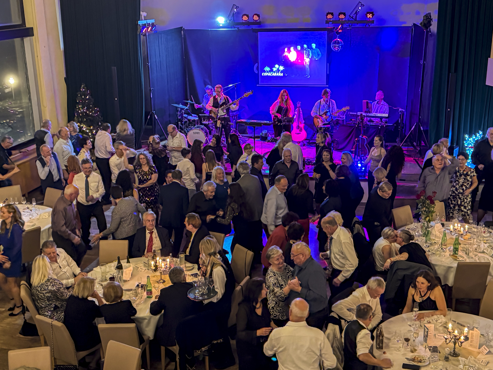 Mamma mia - Copacabana macht Stimmung auf einer Hochzeit in OÖ.